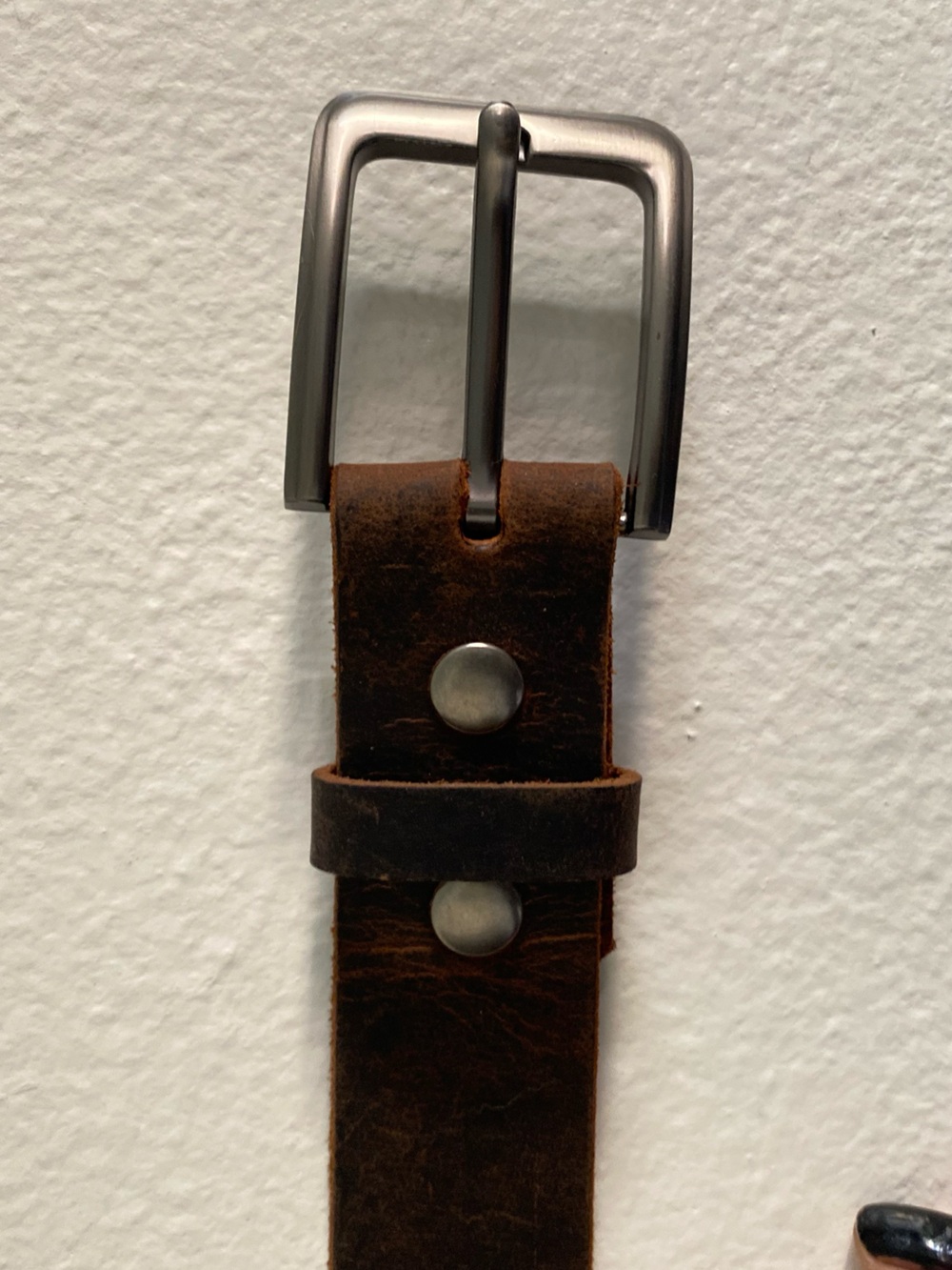Brown Leather Belt 1.75 inch size 34